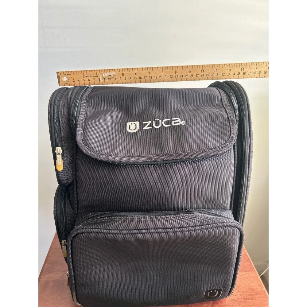 Zuca Black Backpack Unisex Large
